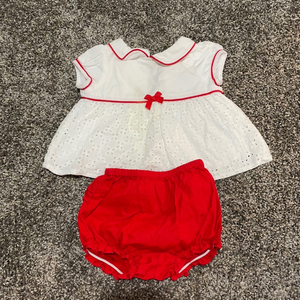 Janie and Jack 0-3 Dress and Bloomers